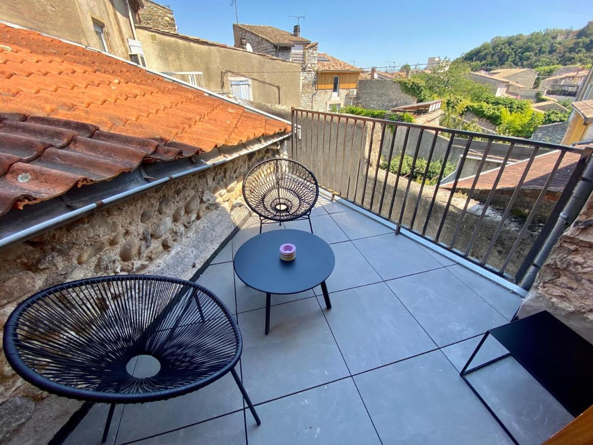 Saint-Péray Chaleureux T3 Avec Terrasse/ Proche Valence 아파트 외부 사진